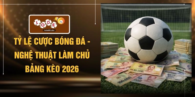Tỷ Lệ Cược Bóng Đá - Nghệ Thuật Làm Chủ Bảng Kèo 2026